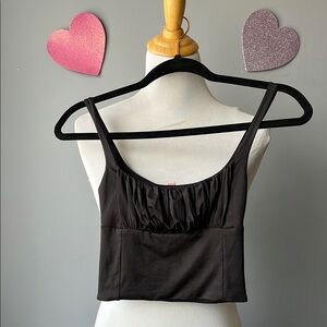 NWT Verge Girl Rough Rider Crop Tank Top